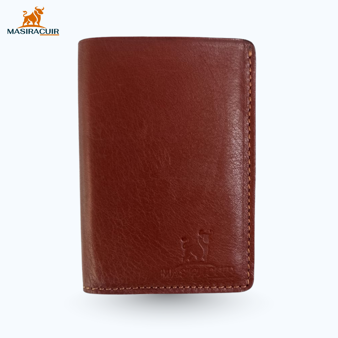 Porte-carte Marron Taba Foncé