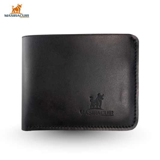 Portefeuille en cuir véritable